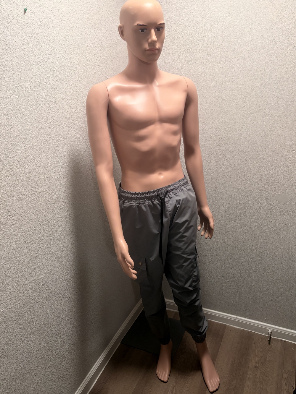 Men's Gray Lightweight Jogger Pants